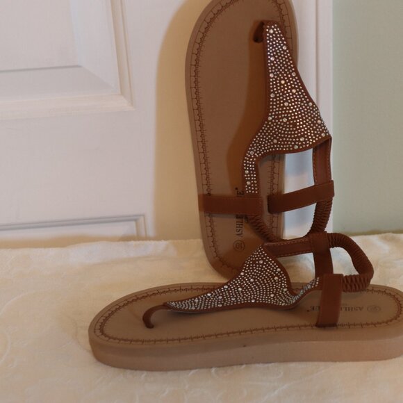 Ashley Blue Sandal Size 10 - Picture 5 of 7
